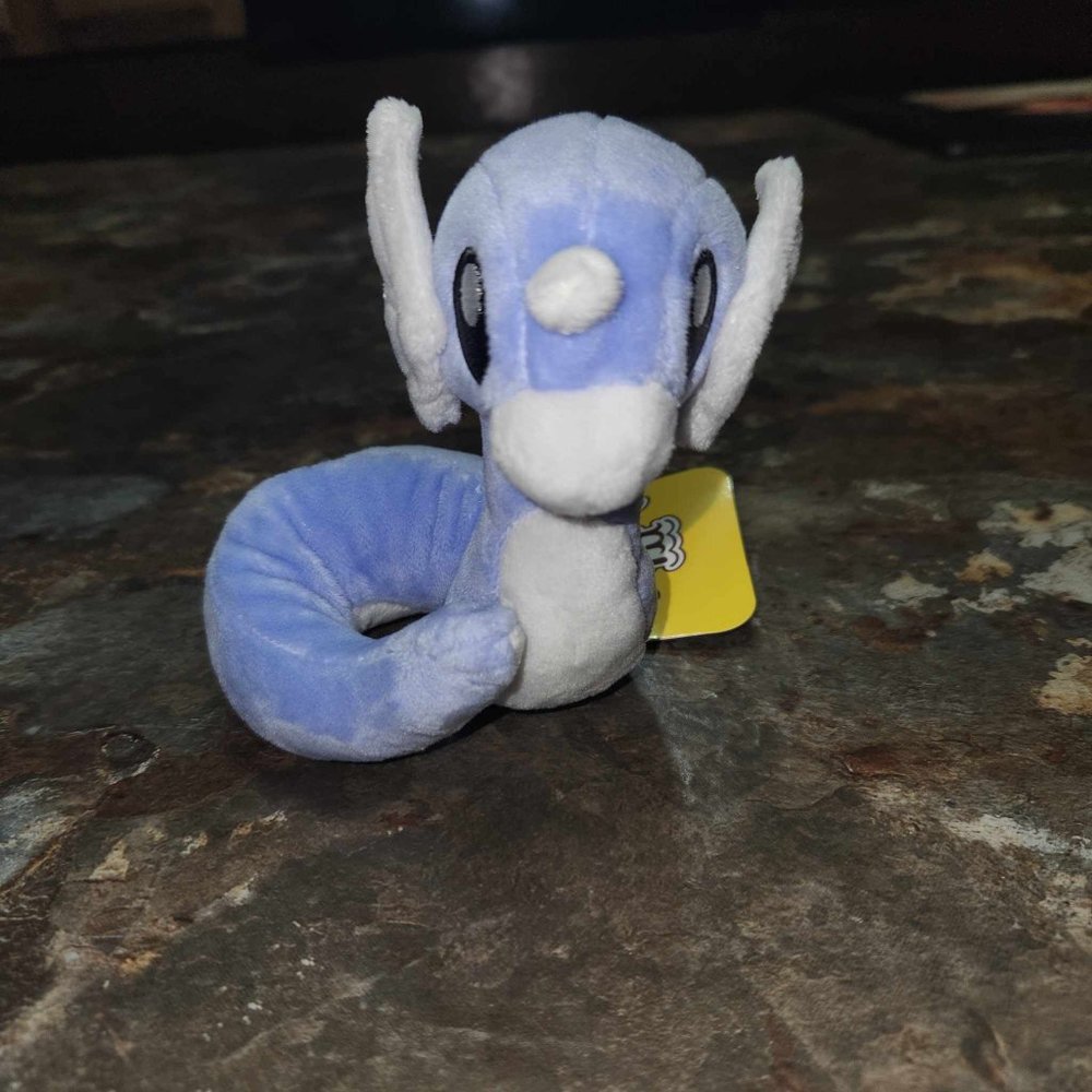 Dratini Pokemon Fit Plush - Pokemon Center Exclusive - NWT
